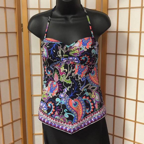 Apt.  9 Tankini Top Small - Picture 1 of 4